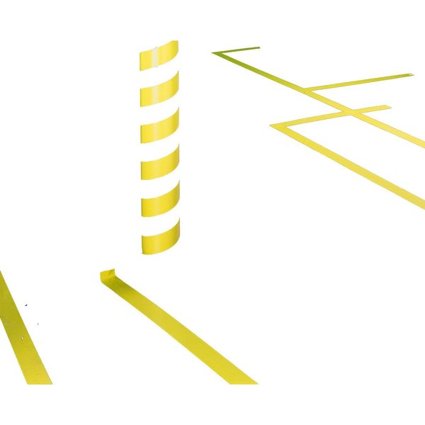 Vinyl Tape, 5.2 Mil, 1/4