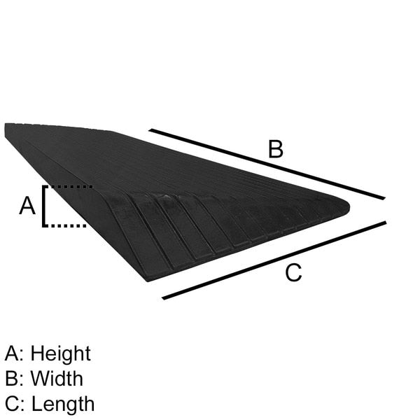 Electriduct Rubber Power Wheelchair Threshold Ramps