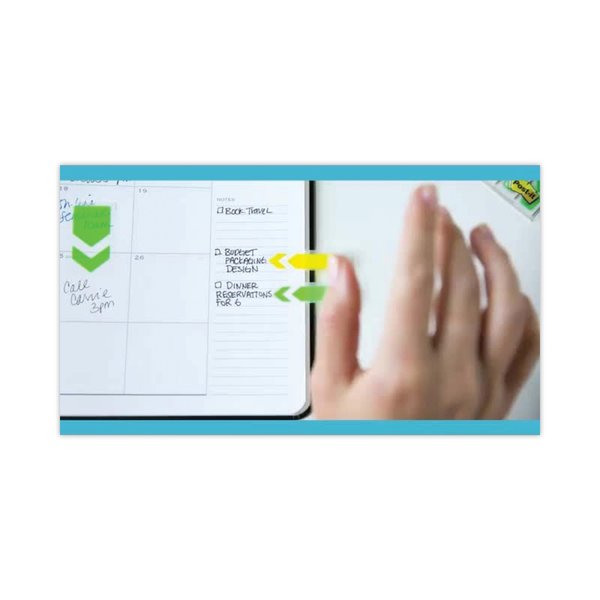 Sign Here, Flag Dispenser, Yellow, PK200