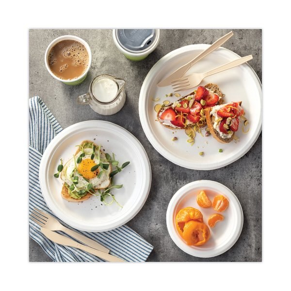 EarthChoice PSM Cutlery, Heavyweight, Knife, 7.5in, Tan, PK1000