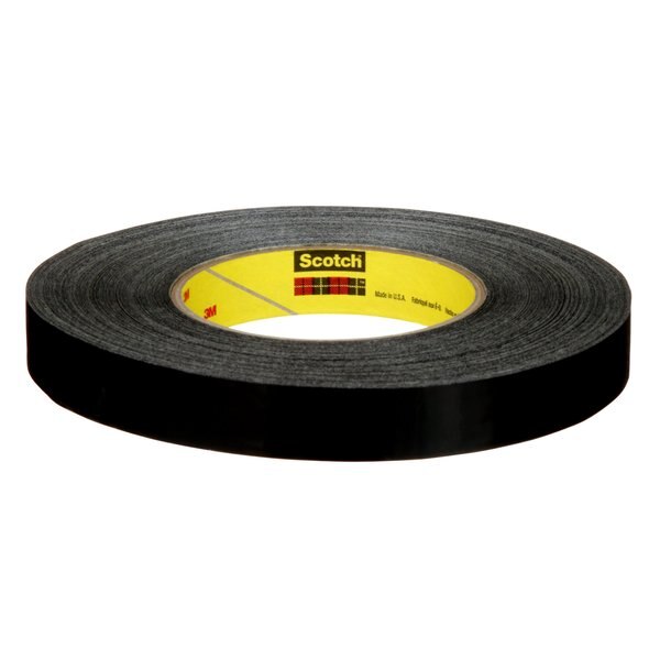 Masking Tape, Black, 3/4