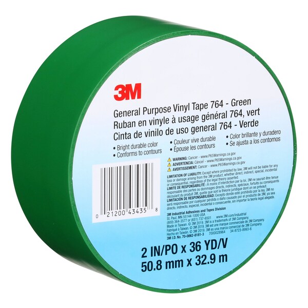 Vinyl Tape, Green, 2
