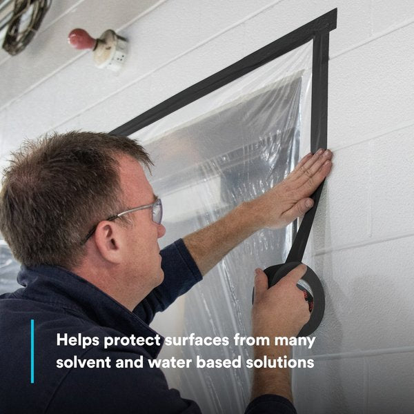 Masking Tape, Black, 3/4