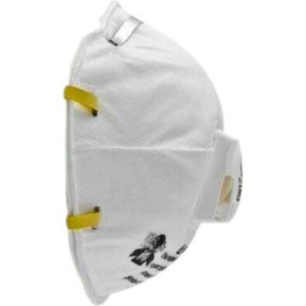 N95 Disposable Respirator, 8210V, Cool Flow Exhalation Valve, Dual Headstrap, White, Pack of 10