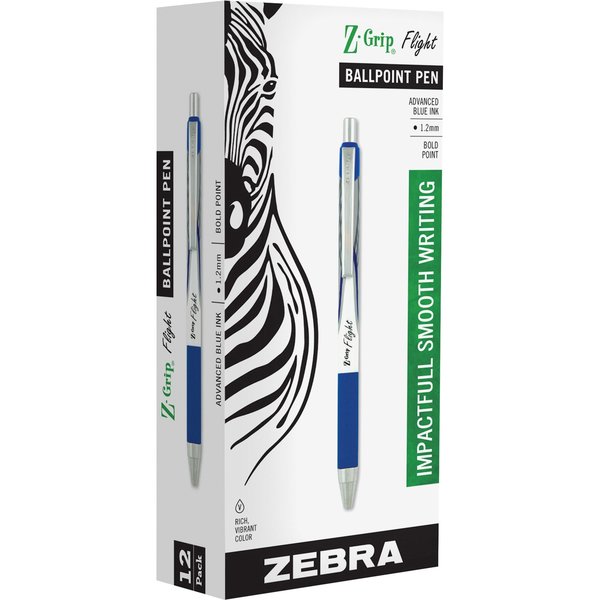 Pen, Z-Grip, Flight, Rt, 1.2Mm, PK12