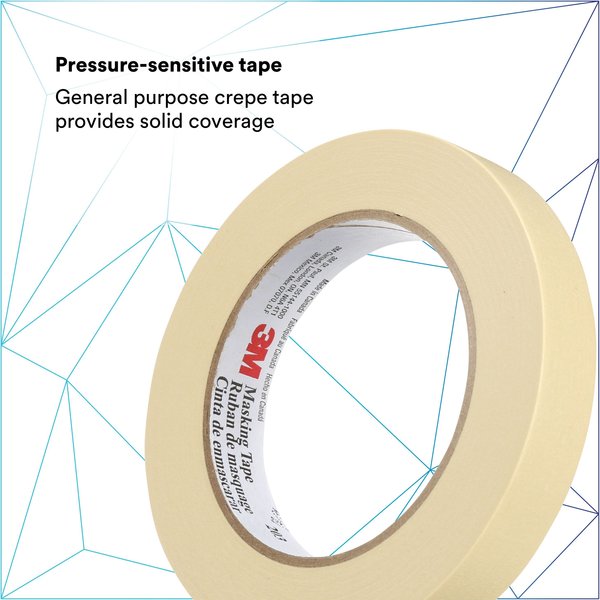 Masking Tape, Beige, 24mm x 55m, PK36