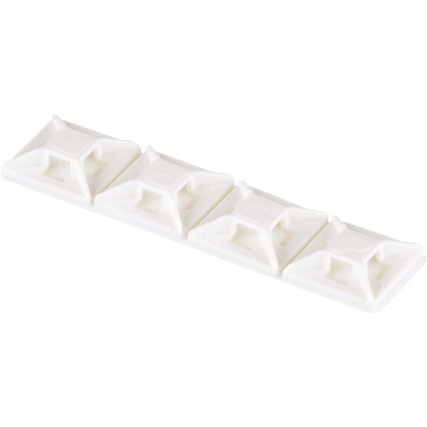 Cable Tie Mount, Adhesive Backed, PK1000