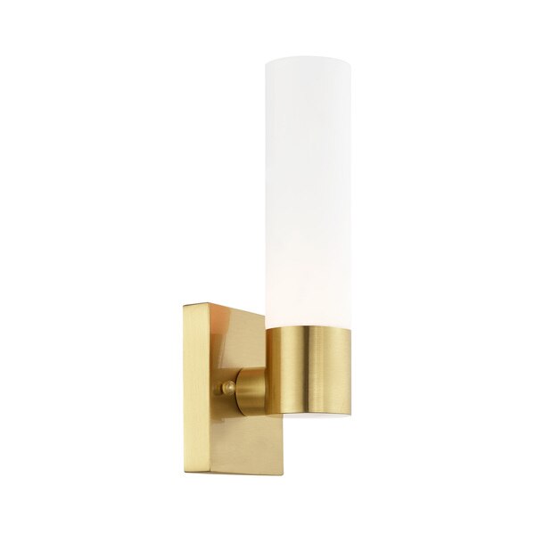 Aero 1 Light Satin Brass ADA Wall Sconce