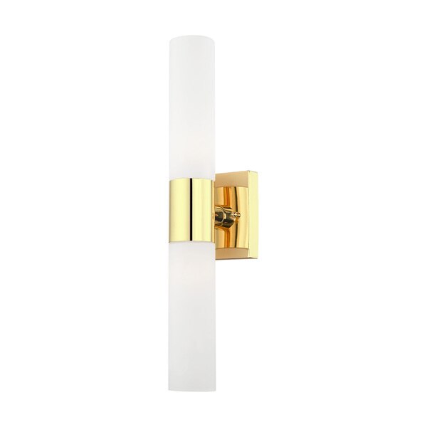 Aero 2 Light Polished Brass ADA Bath Vanity
