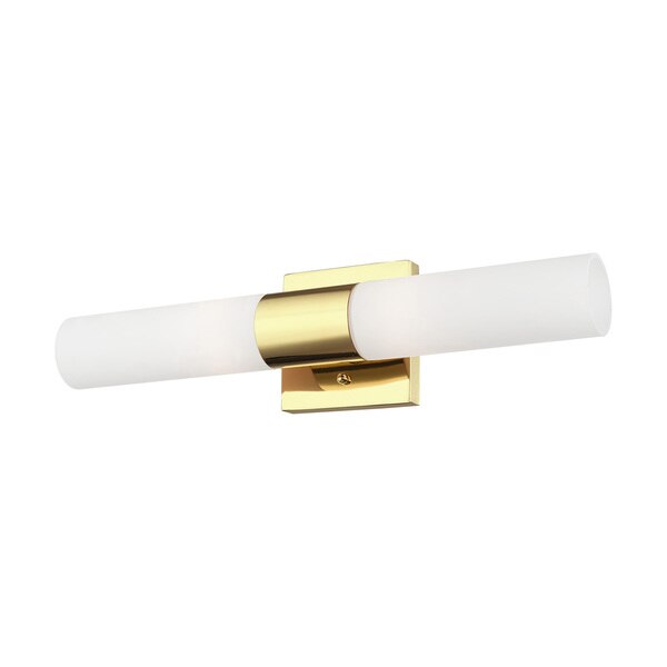 Aero 2 Light Polished Brass ADA Bath Vanity