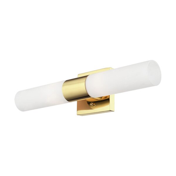 Aero 2 Light Polished Brass ADA Bath Vanity