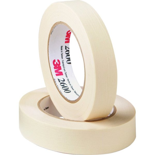 Masking Tape, 1 in. W x 60 yd. L