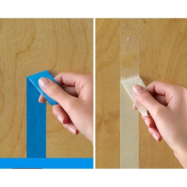 Painters Masking Tape, Blue, 1/2In x 60 Yd