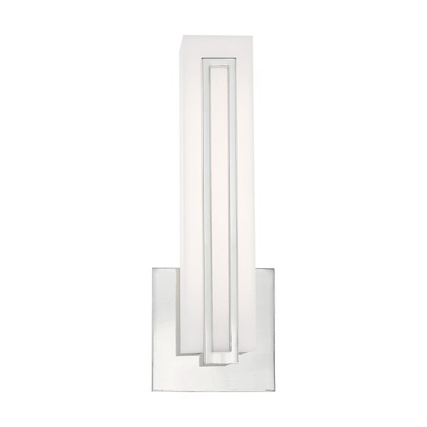 Fulton N/A Light Polished Chrome ADA Wall Sconce