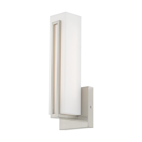 Fulton N/A Light Brushed Nickel ADA Wall Sconce