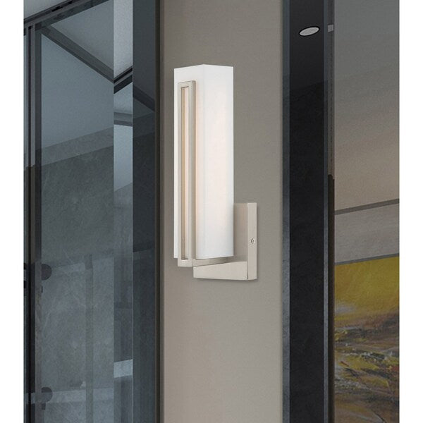 Fulton N/A Light Brushed Nickel ADA Wall Sconce