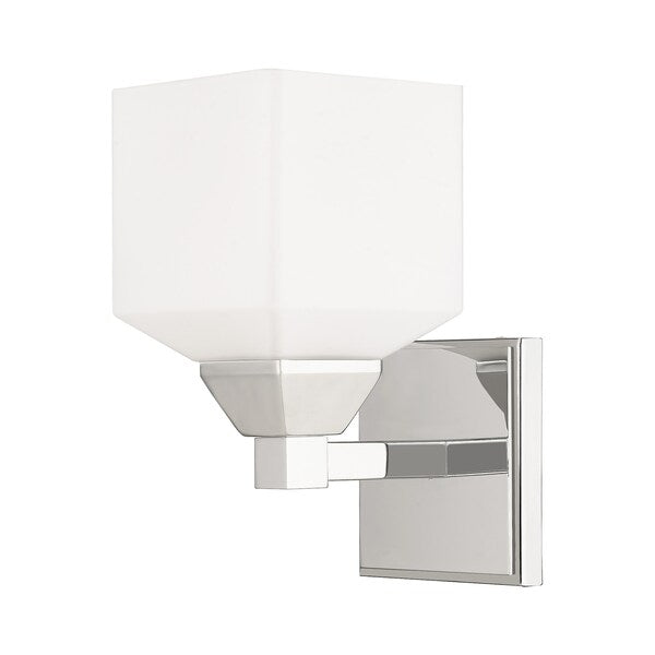 Aragon 1 Light Polished Chrome Wall Sconce