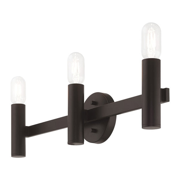 Copenhagen 3 Light Bronze ADA Bath Vanit