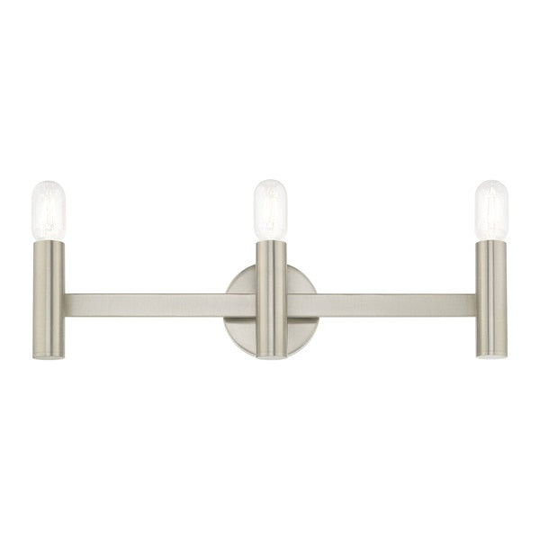 Copenhagen 3 Light Brushed Nickel ADA Bath Vanity