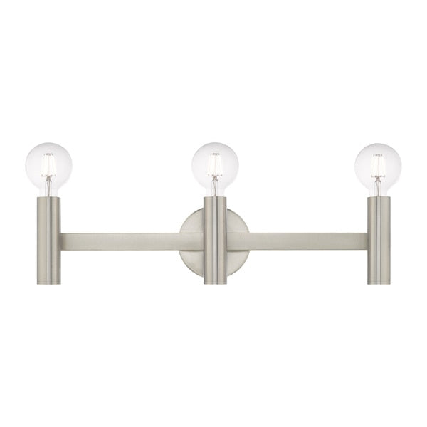 Copenhagen 3 Light Brushed Nickel ADA Bath Vanity