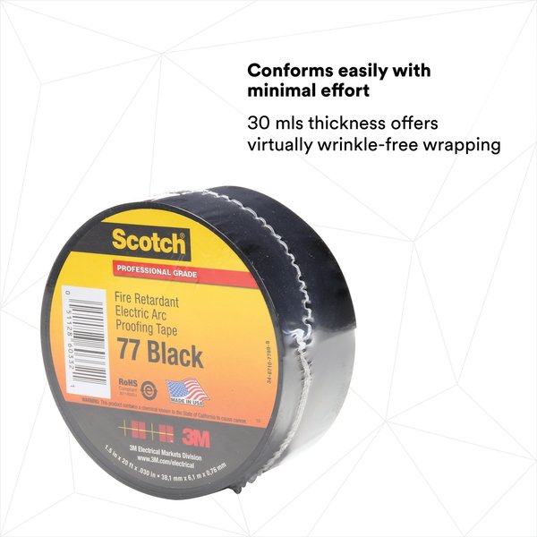 Electrical Tape, 30 mil, 1-1/2