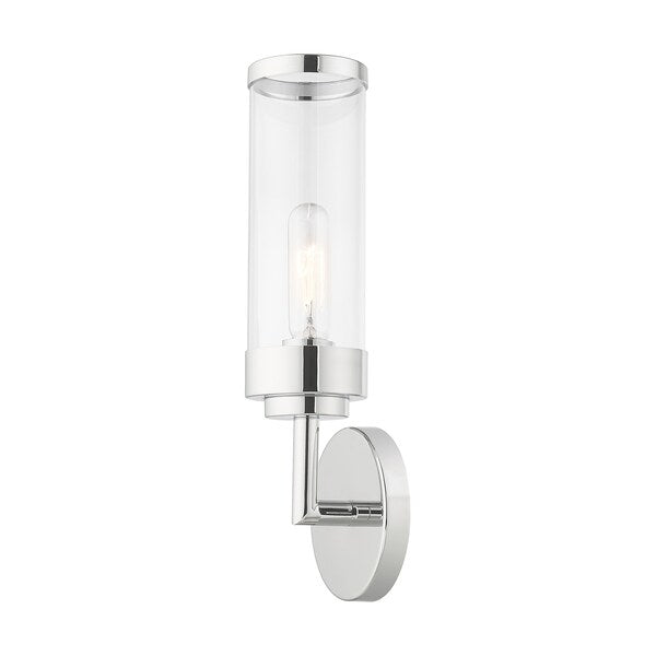 Hillcrest 1 Light Polished Chrome ADA Wall Sconce