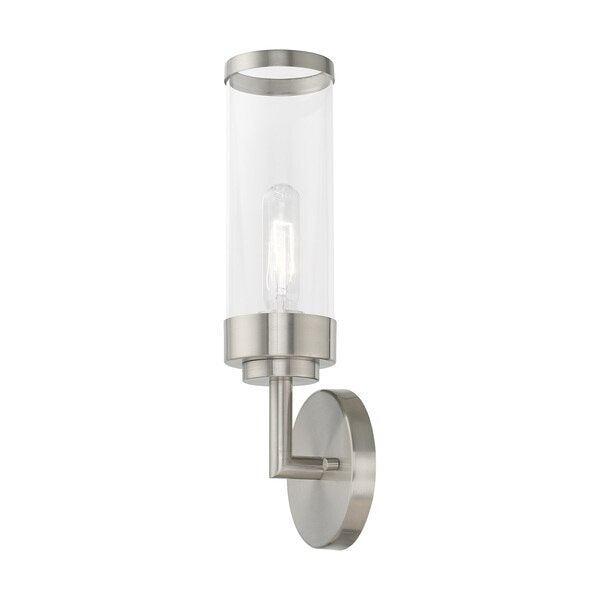 Hillcrest 1 Light Brushed Nickel ADA Wal