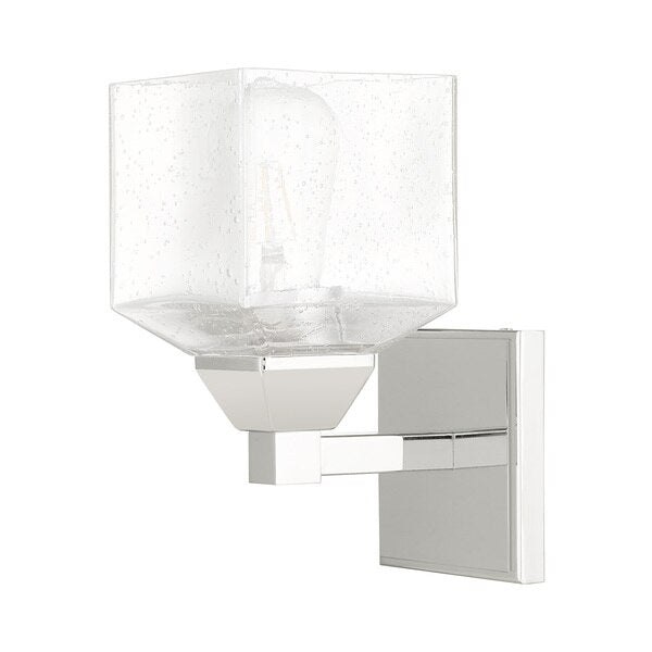 Aragon 1 Light Polished Chrome Wall Sconce