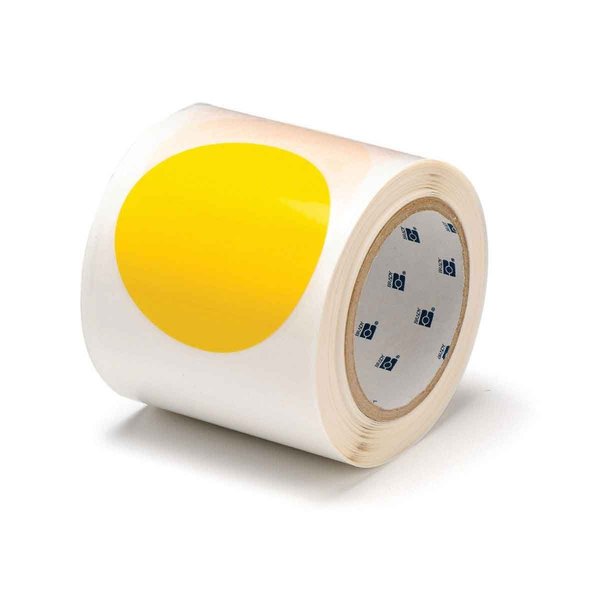 Floor Marking Tape, Yellow, PK80