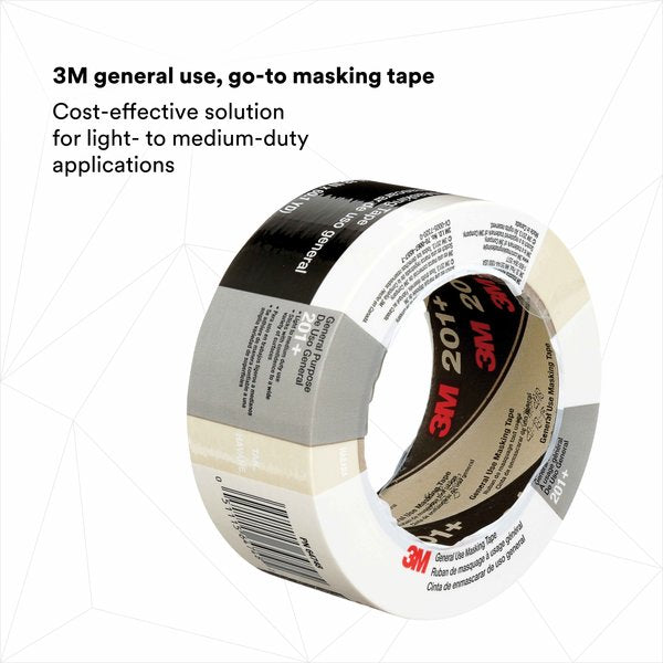 Masking Tape, Tan, 1-7/8 in. x 60 yd, PK24