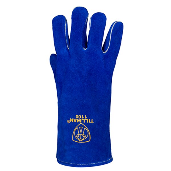 Stick Welding Gloves, Cowhide Palm, L, PR