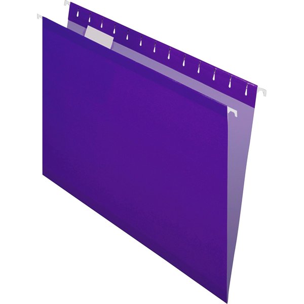 Hanging File Folders, Violet, PK25