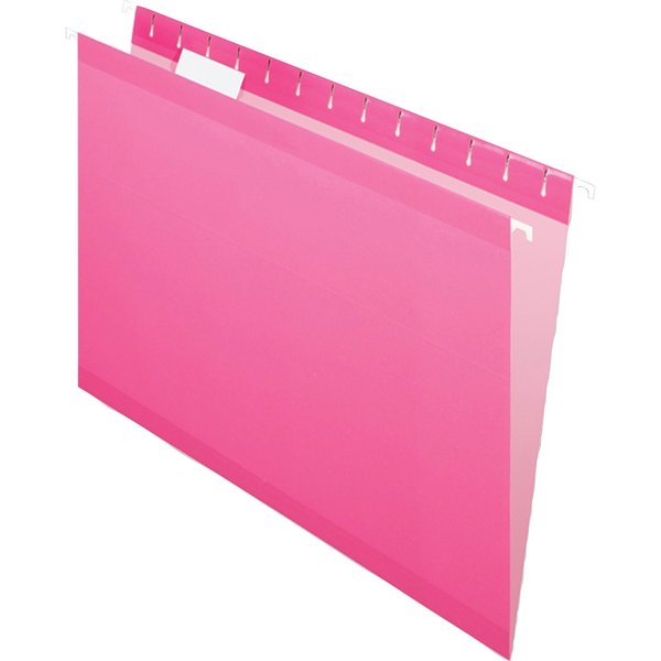 Hanging File Folders, Pink, PK25