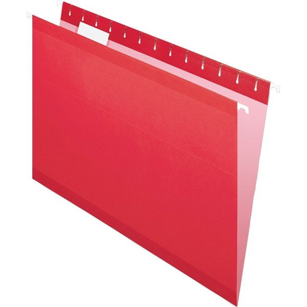 Hanging File Folders, Red, PK25