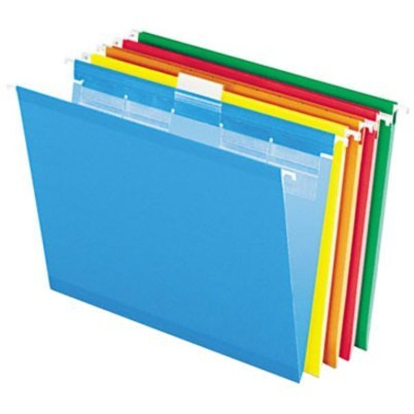 Hanging File Folders, Assorted, PK25