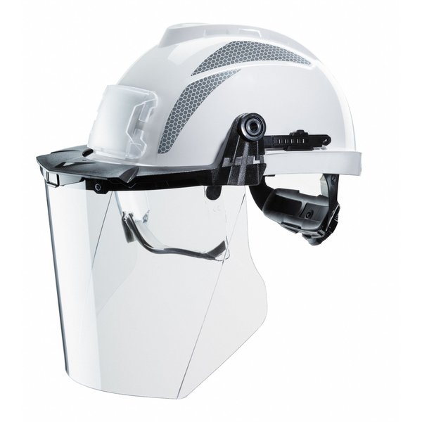 V-Gard Faceshield Frame, Dielectric Protection, Frame, For MSA Slotted Caps, Black