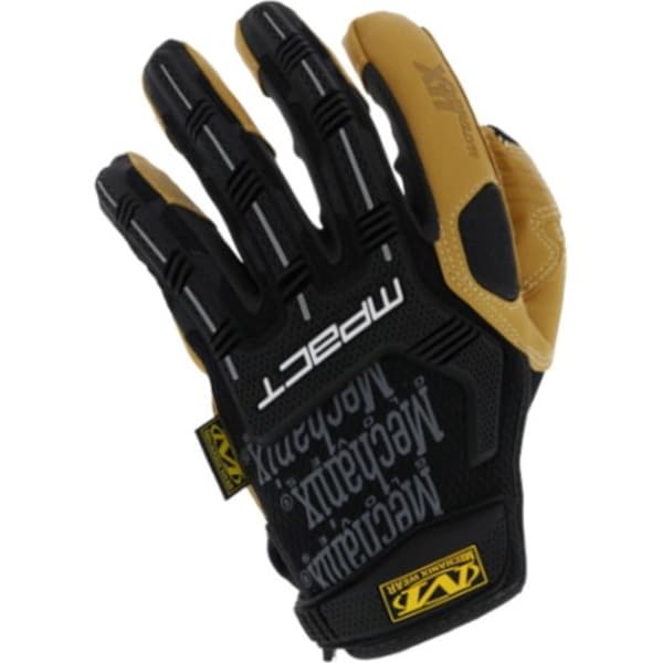 Impact Gloves, L, Black, PR