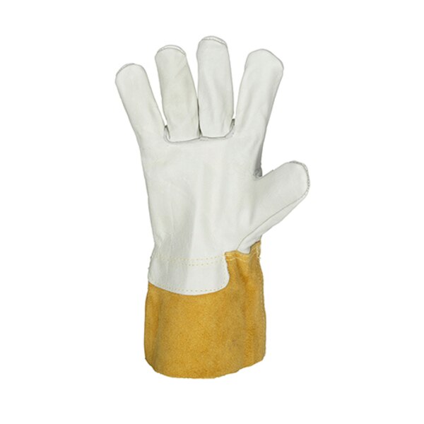 MIG Welding Gloves, Cowhide Palm, M, PR