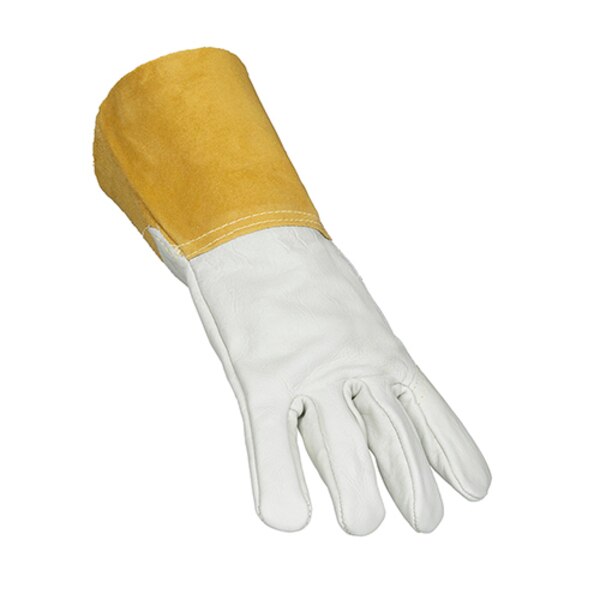 MIG Welding Gloves, Cowhide Palm, M, PR