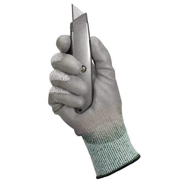 Cut Resist Gloves, XL, Gray/Salt Pepper, PR