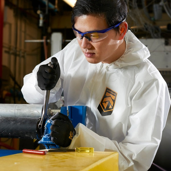 Polyurethane Coated Gloves, Palm Coverage, Black, XL, PR