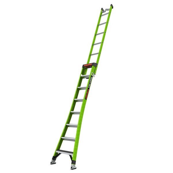 FIBERGLASS COMBINATION LADDER, 3-in-1 All-Access Combination Ladder Configuration, 17 ft