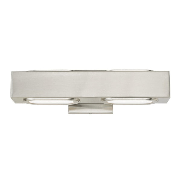 Kimball LED Light Brushed Nickel ADA Bath Vanity