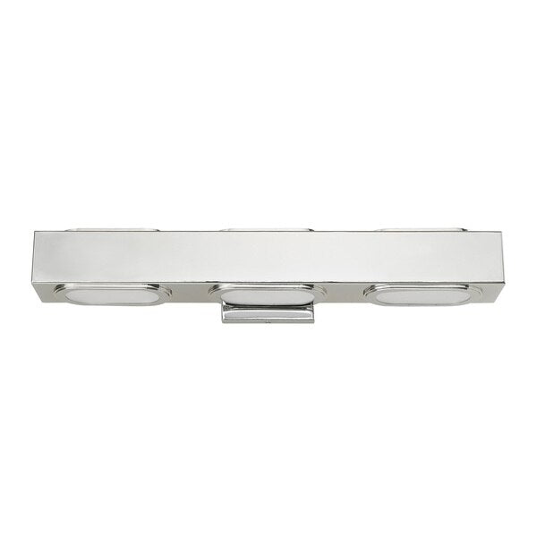 Kimball LED Light Polished Chrome ADA Bath Vanity