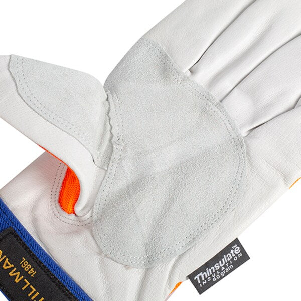 Hi-Vis Cold Protection Gloves, Thinsulate Lining, M