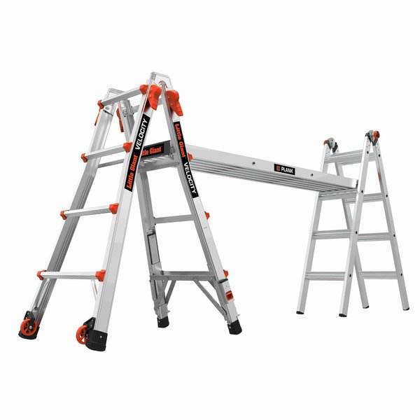 Articulated Ladder-Ratchet Levelers, Al