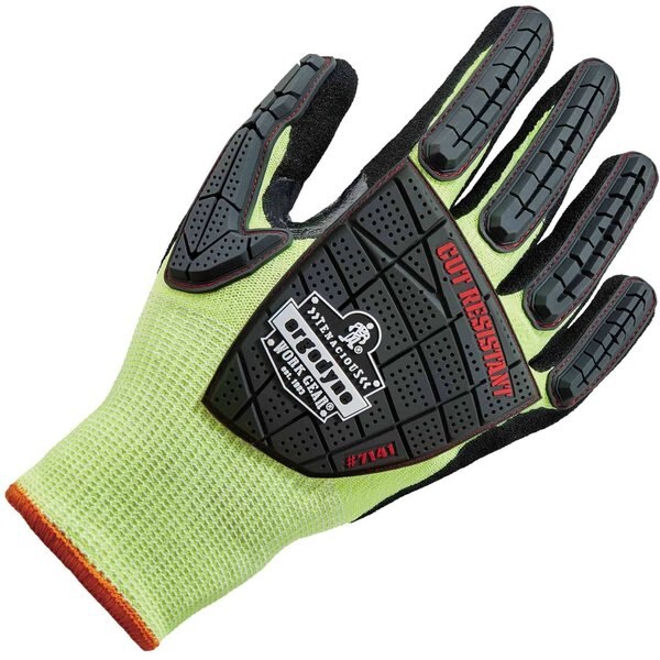 Coated Gloves, Nitrile, Dry/Oily/Wet, S, PR