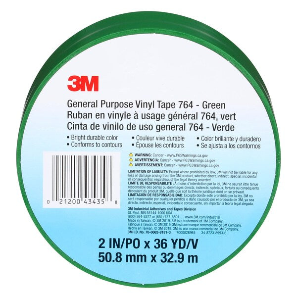 Vinyl Tape, Green, 2