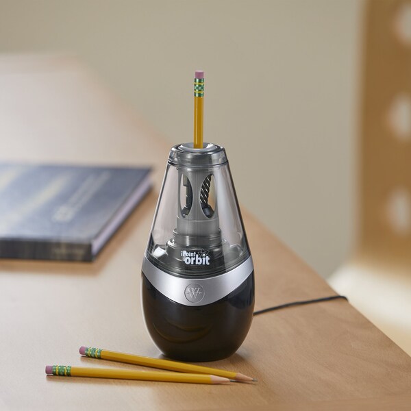 Pencil Sharpeners, Orbit Electric Pencil Sharpener with white bodies