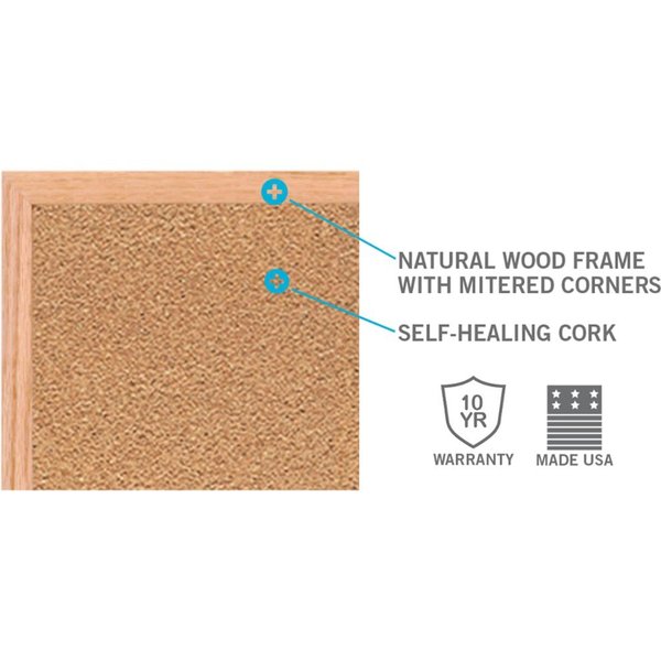 Cork Bulletin Board 72x48